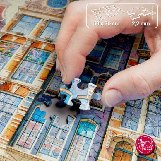 Puzzle Cherry Pazzi Ritmo De Amsterdã 1000 peças