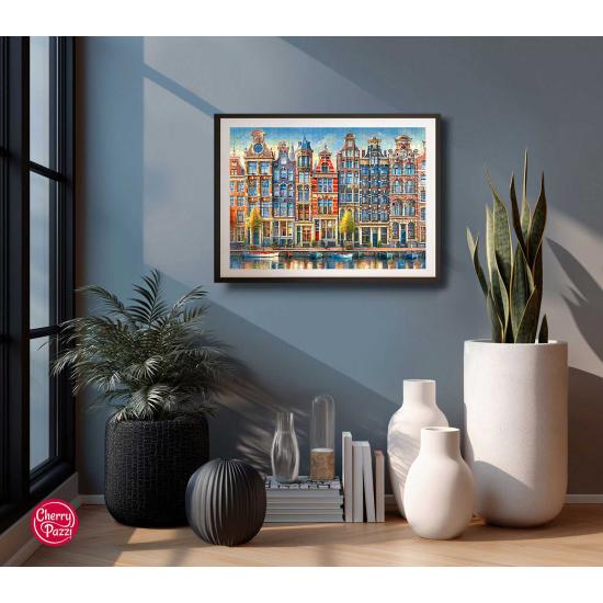 Puzzle Cherry Pazzi Ritmo De Amsterdã 1000 peças