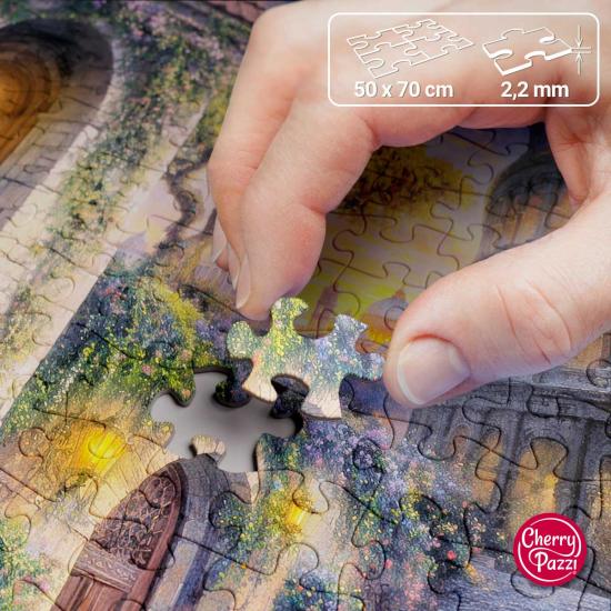 Puzzle Cherry Pazzi Roma Romântica 1000 peças