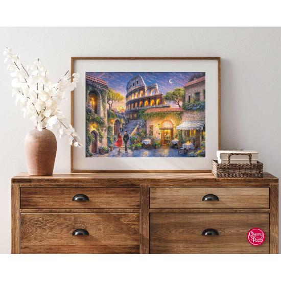 Puzzle Cherry Pazzi Roma Romântica 1000 peças