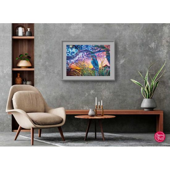 Puzzle Cherry Pazzi Rouxinol Kookaburra 1000 peças