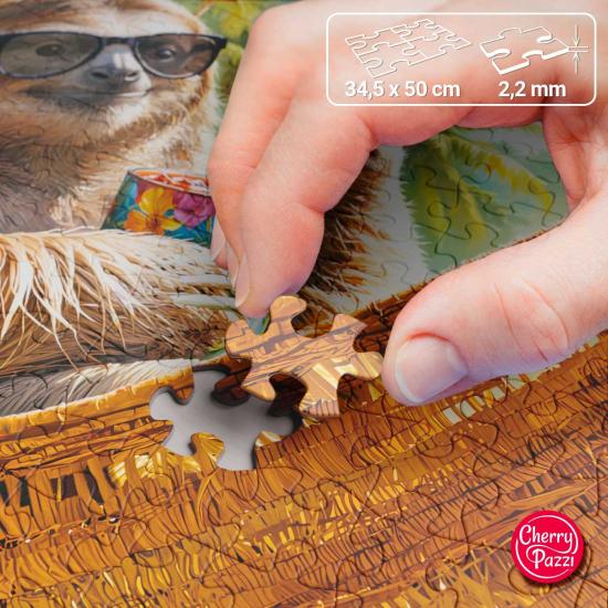 Puzzle Cherry Pazzi Sem Pressa, Sem Preocupações 500 peças