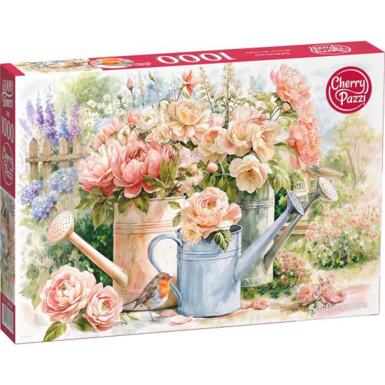 Puzzle Cherry Pazzi Soft Garden Love de 1000 peças