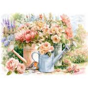 Puzzle Cherry Pazzi Soft Garden Love de 1000 peças