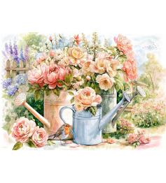 Puzzle Cherry Pazzi Soft Garden Love de 1000 peças