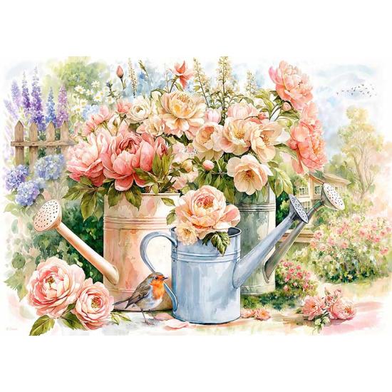 Puzzle Cherry Pazzi Soft Garden Love de 1000 peças