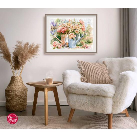 Puzzle Cherry Pazzi Soft Garden Love de 1000 peças