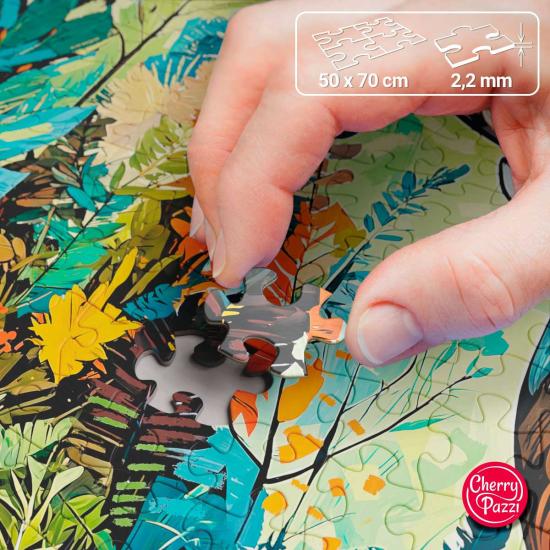 Puzzle Cherry Pazzi Tons De Mistério 1000 peças