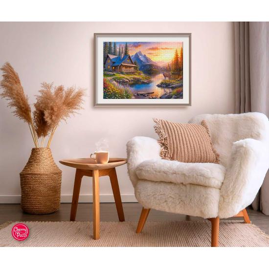 Puzzle Cherry Pazzi Sonhos de montanha de 1000 peças