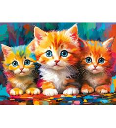 Puzzle Cherry Pazzi Três Pequenos Corações 500 peças