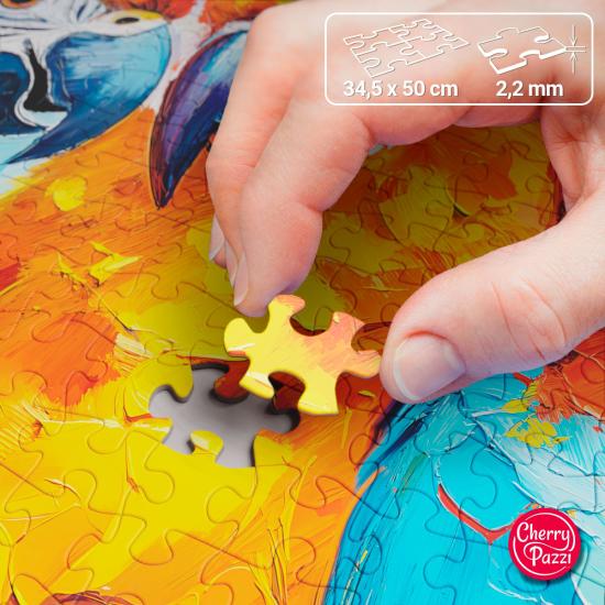 Puzzle Cherry Pazzi Trio Tropical 500 peças