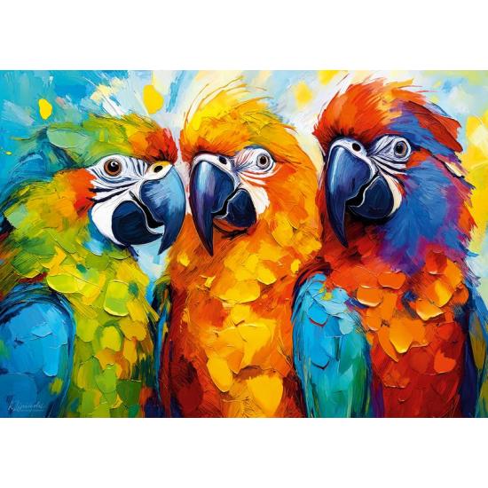 Puzzle Cherry Pazzi Trio Tropical 500 peças
