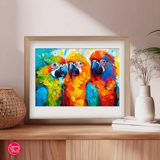 Puzzle Cherry Pazzi Trio Tropical 500 peças