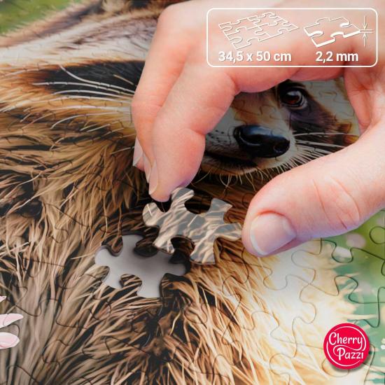 Puzzle Cherry Pazzi Um explorador da Floresta 500 peças