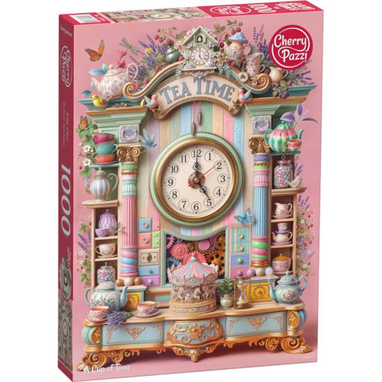 Puzzle Cherry Pazzi Uma Xícara De Tempo 1000 peças