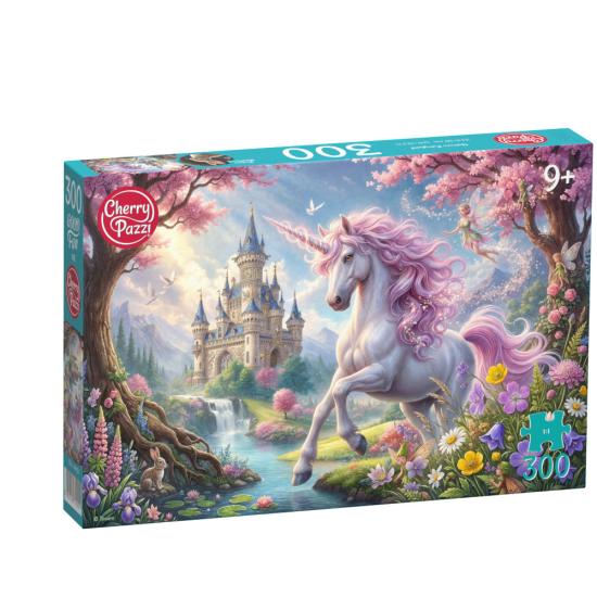Puzzle Cherry Pazzi Reino Das Fadas Dos Unicórnios XXL de 300 pe