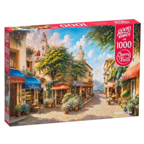 Puzzle Cherry Pazzi Férias italianas de 1000 peças