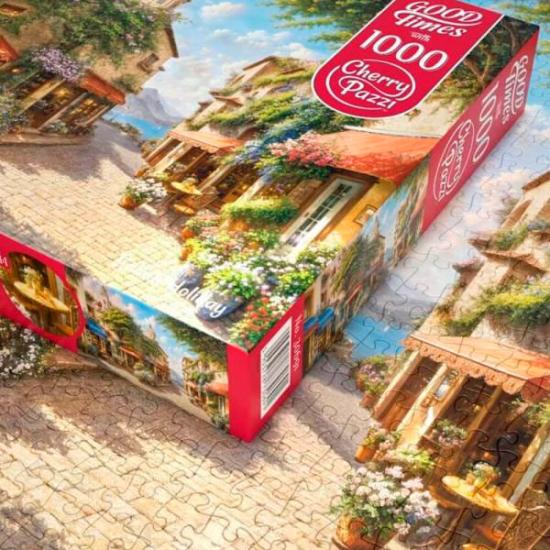 Puzzle Cherry Pazzi Férias italianas de 1000 peças