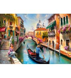 Puzzle Cherry Pazzi Verão em Veneza de 1000 peças