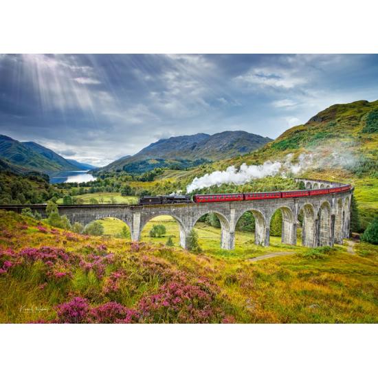 Puzzle Cherry Pazzi Glenfinnan Viaduto de 1000 peças
