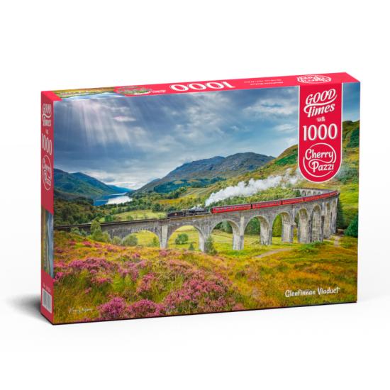 Puzzle Cherry Pazzi Glenfinnan Viaduto de 1000 peças