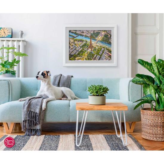 Puzzle Cherry Pazzi Vista da Torre Eiffel, Paris 1000 Pc