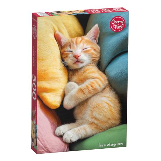 Puzzle Cherry Pazzi Eu Estou No Comando Aqui de 500 Peças