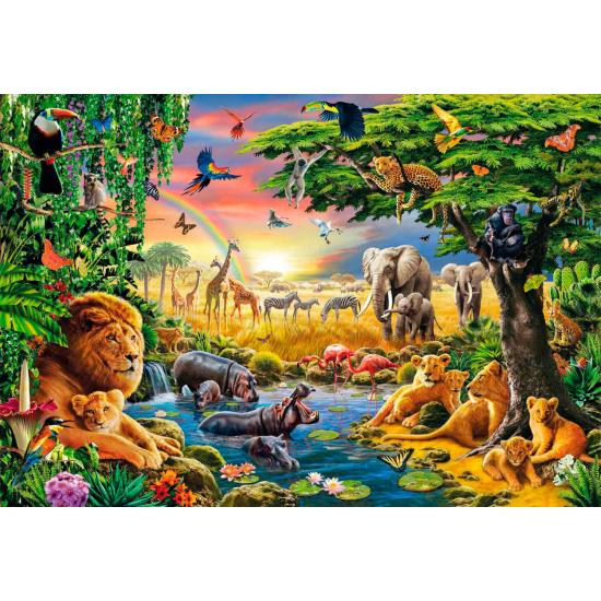 Puzzle Clementoni Animais Africanos 2000 Peças
