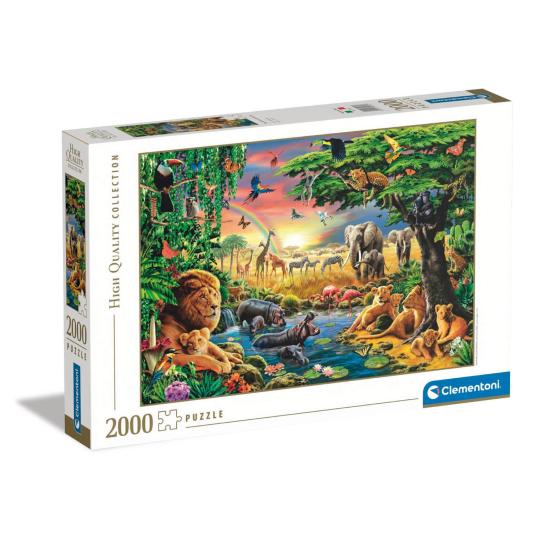 Puzzle Clementoni Animais Africanos 2000 Peças