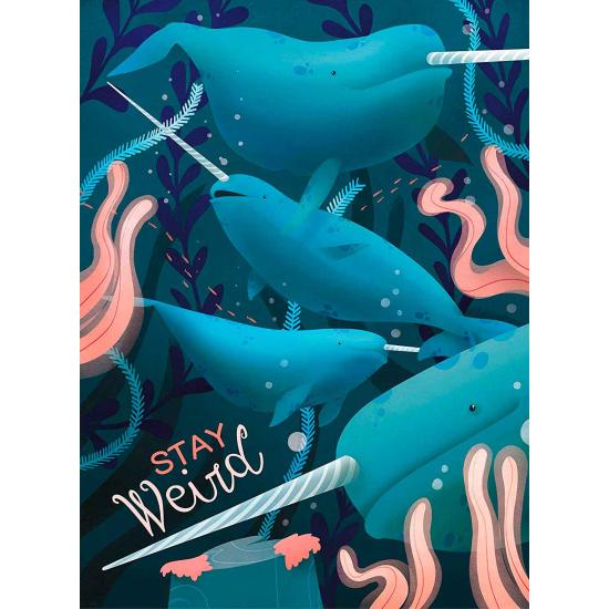 Puzzle Clementoni Animais Fantásticos O Narval 500 Peças