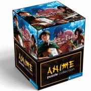 Puzzle Clementoni Anime Cube Attack on Titan 2 de 500 Pçs