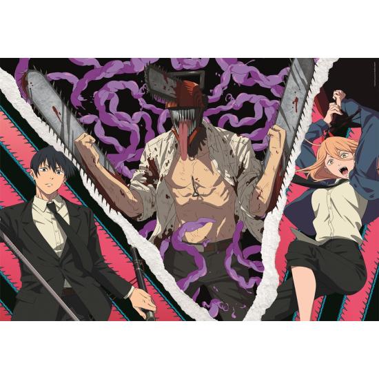 Puzzle Clementoni Anime Cube Chainsaw Man 1 de 500 Pçs Puzzle Clementoni Anime Cube Chainsaw Man 1 de 500 Pçs