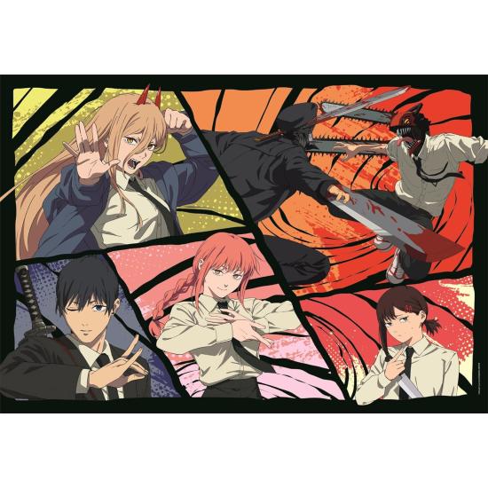Puzzle Clementoni Anime Cube Chainsaw Man 2 de 500 Pçs Puzzle Clementoni Anime Cube Chainsaw Man 2 de 500 Pçs