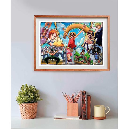 Puzzle Clementoni Anime Cube One Piece de 500 Peças Puzzle Clementoni Anime Cube One Piece de 500 Peças