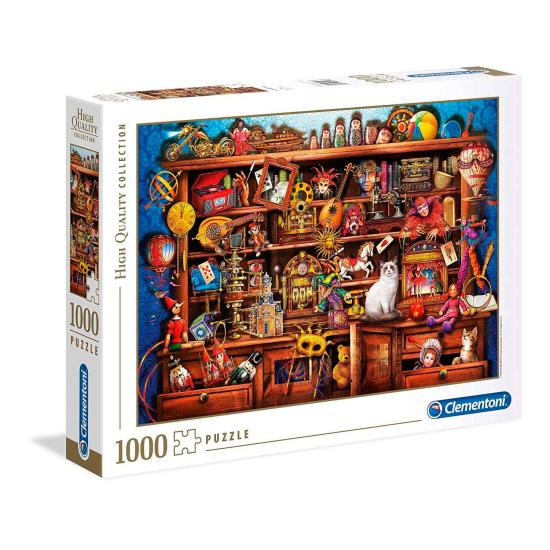 Puzzle de aparador de fantasia Clementoni 1000 peças Puzzle de aparador de fantasia Clementoni 1000 peças