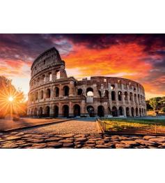 Puzzle Clementoni Pôr do sol no Coliseu em Roma, 1000 peças