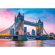 Puzzle Clementoni Sunset at Tower Bridge 1500 peças