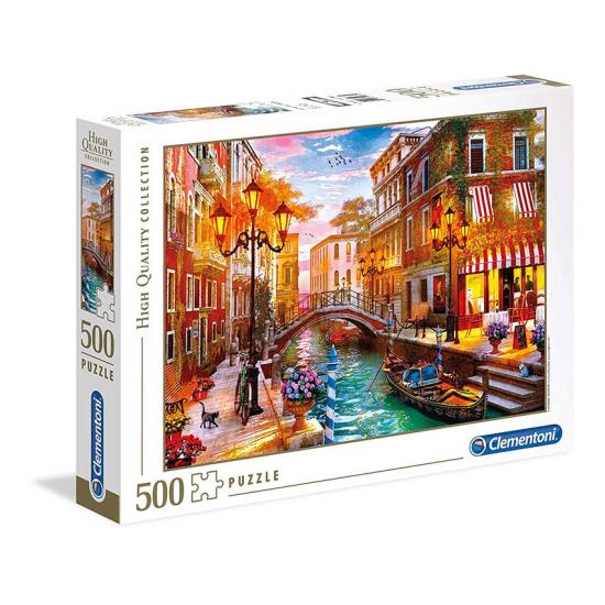 Puzzle Clementoni Sunset em Veneza 500 peças