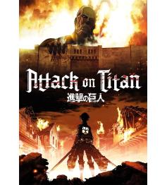 Puzzle Clementoni Attack on Titan de 1000 Peças