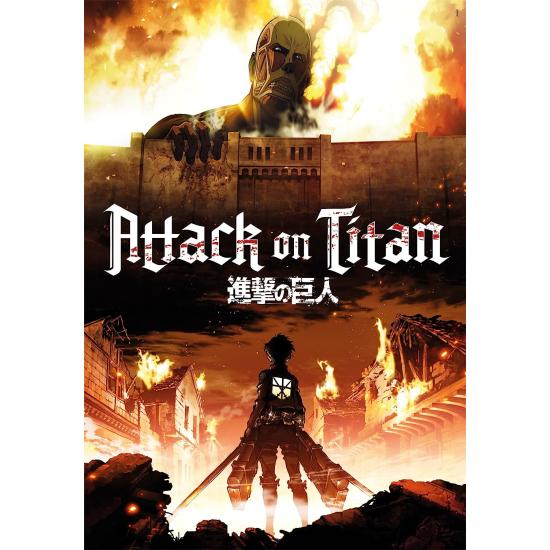 Puzzle Clementoni Attack on Titan de 1000 Peças
