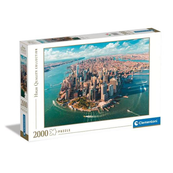 Puzzle Clementoni Baixa Manhattan, Nova York 2000 Peças