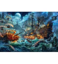 Puzzle Clementoni Pirate Battle 6.000 peças