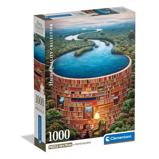 Puzzle Clementoni Bibliodame 1000 peças