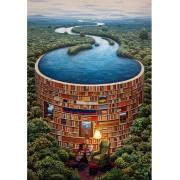 Puzzle Clementoni Bibliodame 1000 peças