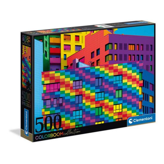 Puzzle Clementoni Blocos Colorboom 500 Peças