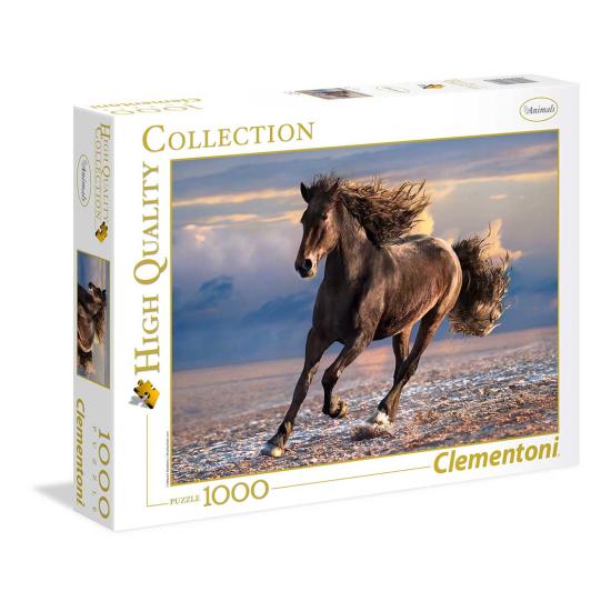 Puzzle de cavalo grátis Clementoni 1000 peças