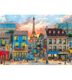 Puzzle Clementoni Ruas de Paris de 1000 Peças