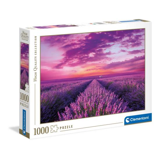 Puzzle Clementoni Campo de Lavanda 1000 peças