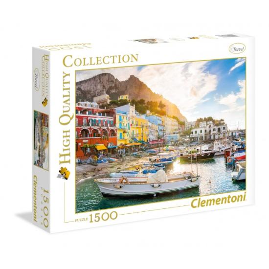 Puzzle Clementoni Capri, Itália de 1500 peças