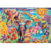 Puzzle Clementoni Carnaval De Elefantes 500 Peças